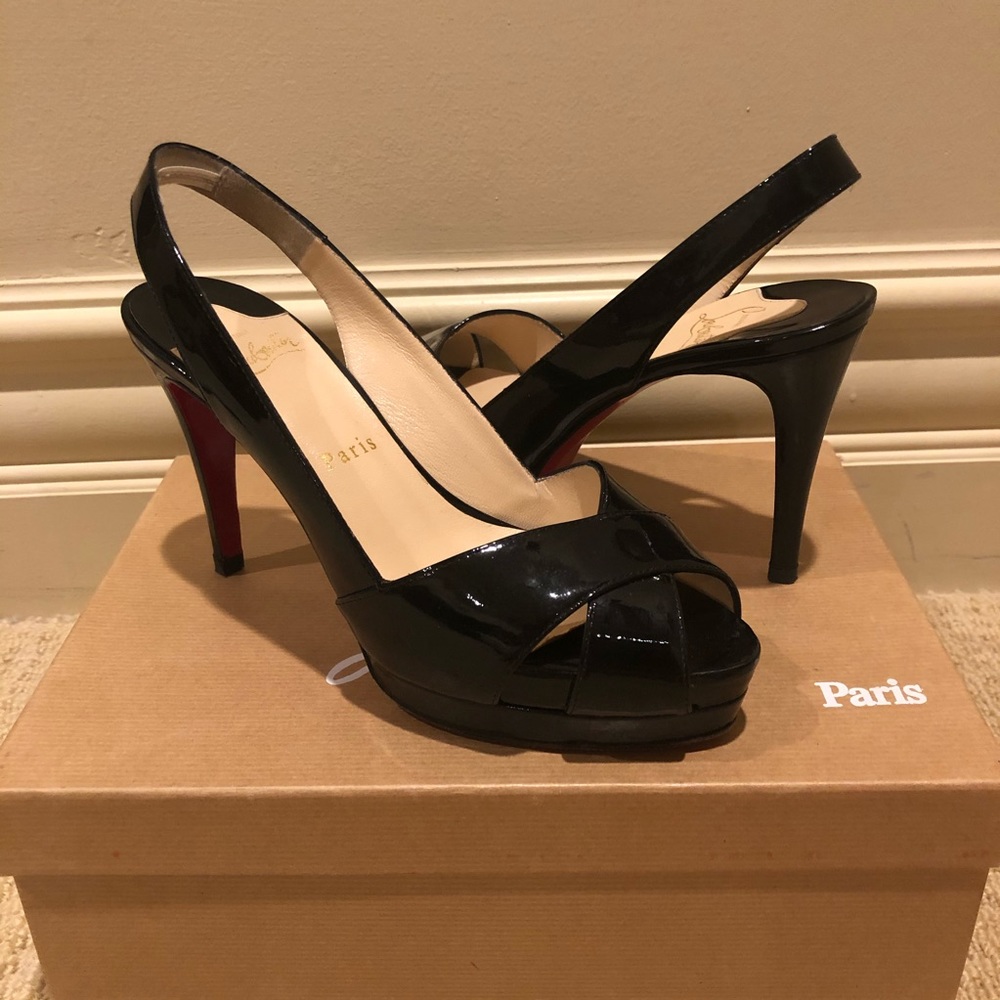 Christian Louboutin Platform Slingback